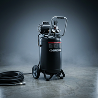 1.7 HP, 200 PSI, 30 Gal., 5.1 SCFM 90 PSI, Single-Stage, Oil Free Portable Vertical Electric Air Compressor — Studio Shot