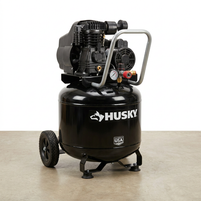 Air Compressor Built to Power Your Garage Projects, 200 PSI Output, 30 Gallon Tank, Oil-Free Operation
