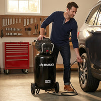 1.7 HP, 200 PSI, 30 Gal., 5.1 SCFM 90 PSI, Single-Stage, Oil Free Portable Vertical Electric Air Compressor — Lifestyle