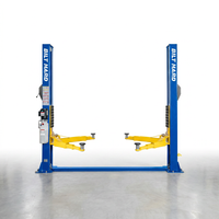 12,000 Lbs Two-Post Car Lift with 220V 4HP Motor & Single-Point Lock – Ideal for Shops, Garages & Heavy-Duty Vehicle Maintenance — Studio Shot