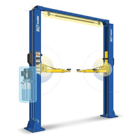 12,000 Lbs Two-Post Car Lift with 220V 4HP Motor & Single-Point Lock – Ideal for Shops, Garages & Heavy-Duty Vehicle Maintenance — How It Works