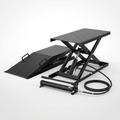 Car Lift Ramps Built for Home Garage Use, 3000 Lb Capacity, Drive-Up Design, Hydraulic Foot Pedal
