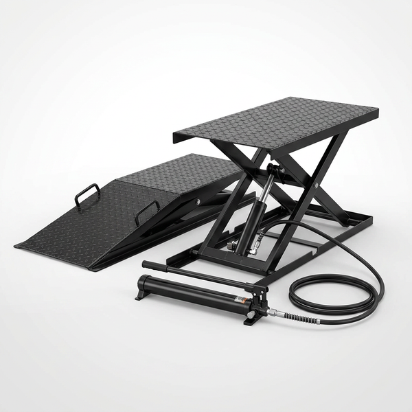 Hydraulic Car Lift with Ramp - 3,000 Lb. per Pair Capacity — Studio Shot