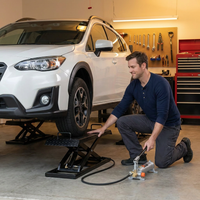 Hydraulic Car Lift with Ramp - 3,000 Lb. per Pair Capacity — Lifestyle