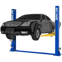 Two-Post Car Lift Built for Heavy-Duty Vehicle Maintenance, 12,000 Lb Capacity, 220V 4HP Motor, Single-Point Lock