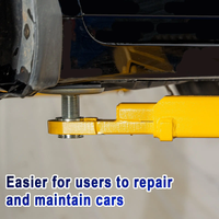 Two-Post Car Lift Built for Heavy-Duty Vehicle Maintenance, 12,000 Lb Capacity, 220V 4HP Motor, Single-Point Lock